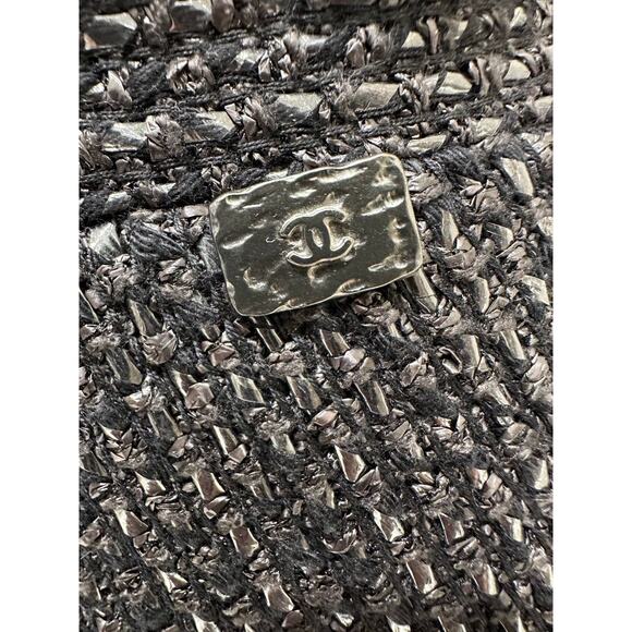 CHANEL 2014 Black Tweed Mid-Length Skirt - Size 36FR - Picture 3 of 7